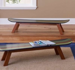 Handmade table skateboard Wood